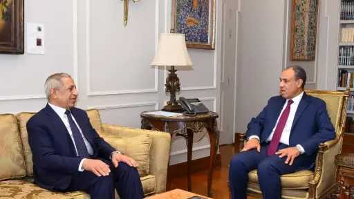 وزير الخارجية يلتقي رئيس الأكاديمية العربية للعلوم والتكنولوجيا والنقل البحري