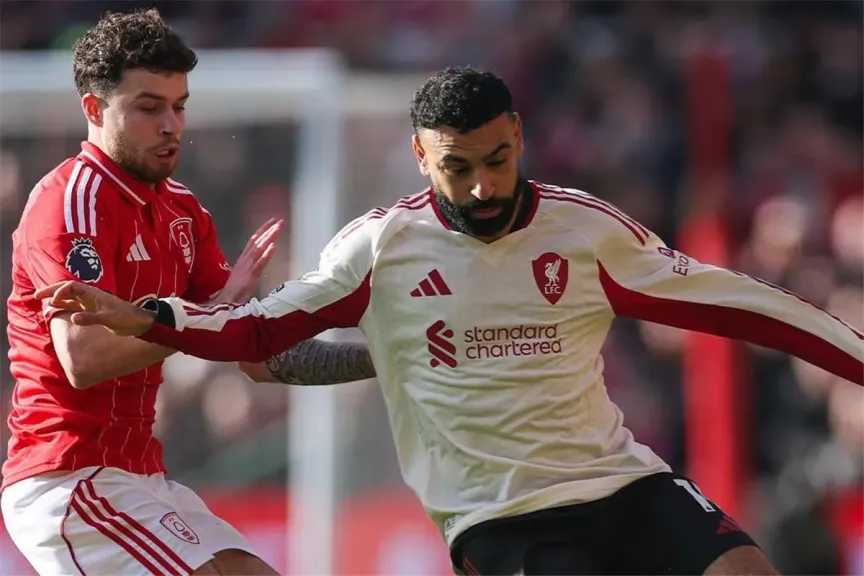 ماذا قدم محمد صلاح أمام نوتينجهام فورست؟