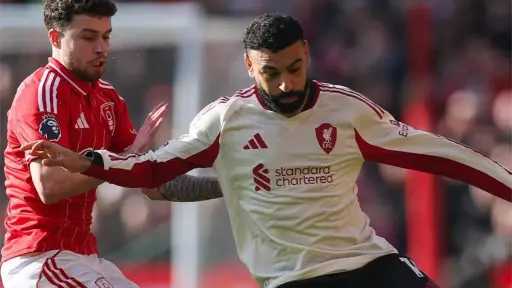 ماذا قدم محمد صلاح أمام نوتينجهام فورست؟