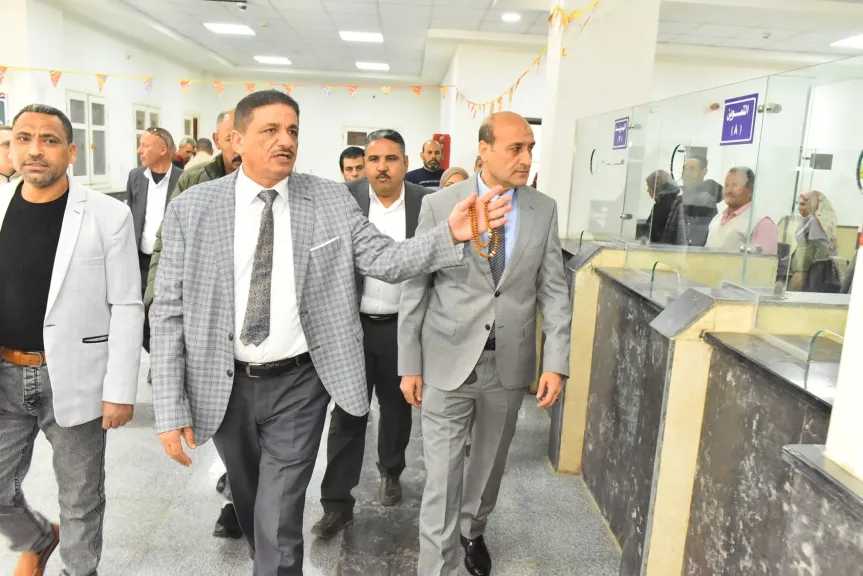 محافظ أسيوط يتفقد التشغيل التجريبي لمجمع الخدمات الحكومية بالشامية بساحل سليم ضمن مبادرة حياة كريمة