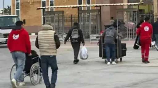 معبر رفح يستقبل الدفعة 18 من العائدين إلى... معبر رفح يستقبل الدفعة 18 من العائدين إلى قطاع غزة