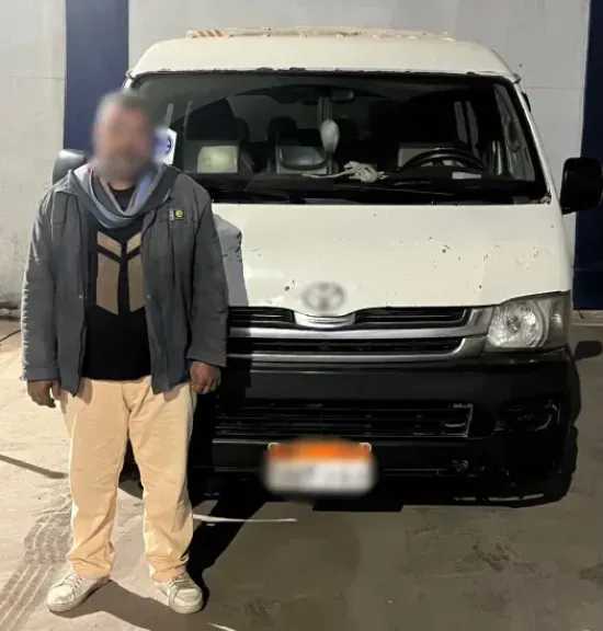 ضبط قائد سيارة بلوحات مزيفة فى الشرقية لتجزئة الأجرة