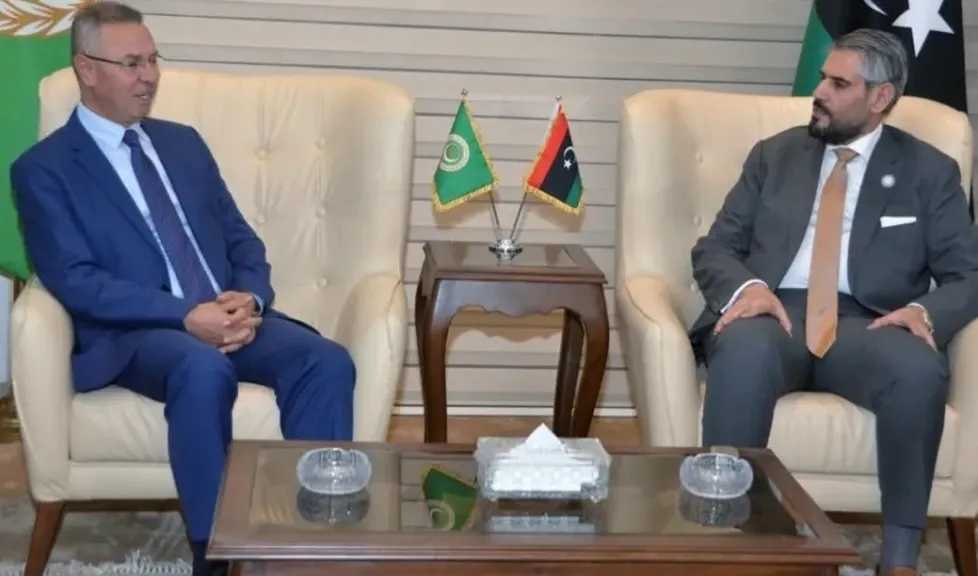 أمين مساعد الجامعة العربية يبحث مع مندوب ليبيا التطورات بالمنطقة