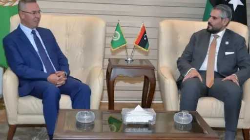 أمين مساعد الجامعة العربية يبحث مع مندوب ليبيا التطورات بالمنطقة