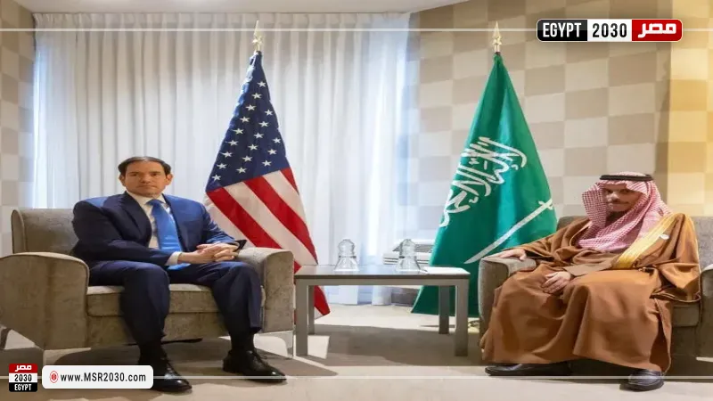 مباحثات سعودية أمريكية تتناول تطورات المنطقة والجهود المبذولة بشأنها