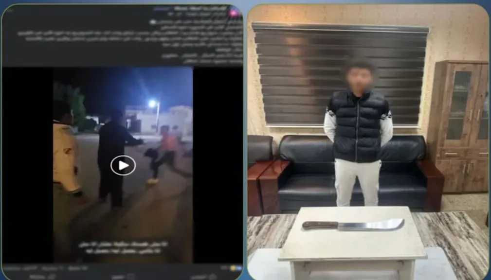 الداخلية تكشف كواليس فيديو التعدي بمطروح.. ضبط عامل اعتدى على جاره بسلاح أبيض