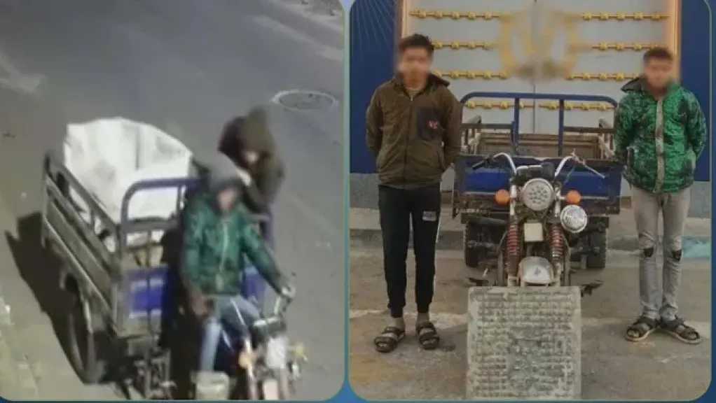 ضبط المتهمين بسرقة أغطية الصرف الصحى فى مطروح