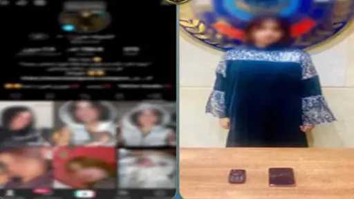 ضبط صانعة محتوى تنشر فيديوهات خادشة للحياء في حلوان