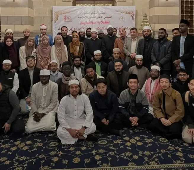 من رحاب مسجد السيدة زينب.. انطلاق الملتقى الفكري للطلاب الوافدين للعام الثاني