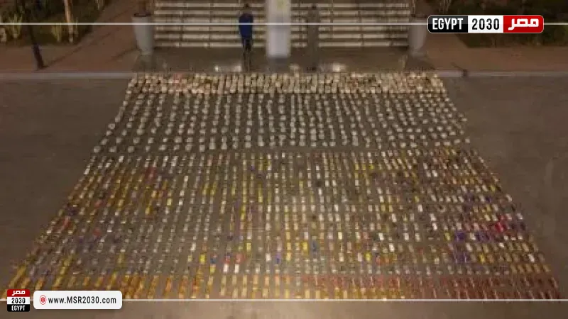 المخدرات المضبوطة 