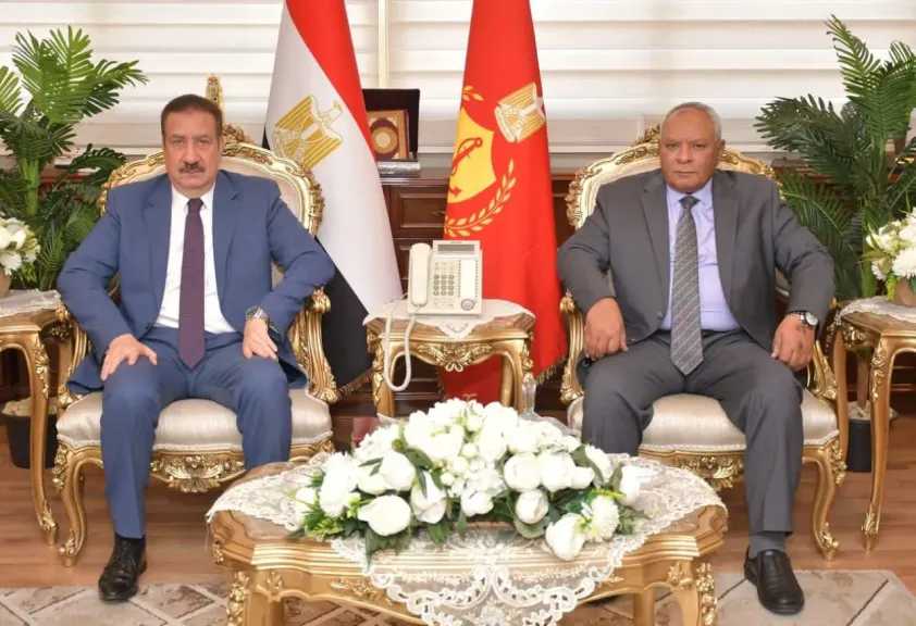 محافظ بورسعيد يستقبل مستشاري هيئة قضايا الدولة لتقديم التهنئة بمناسبة توليه مهام منصبه