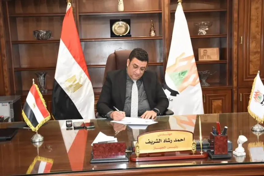 المهندس أحمد رشاد الشريف رئيس جهاز تنمية مدينة القاهرة الجديدة