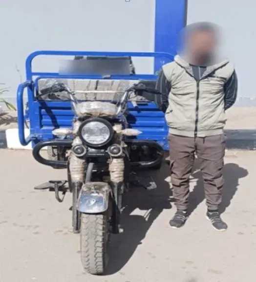 ضبط سارِق تروسيكل بالمنيا بعد تداول فيديو عبر السوشيال ميديا