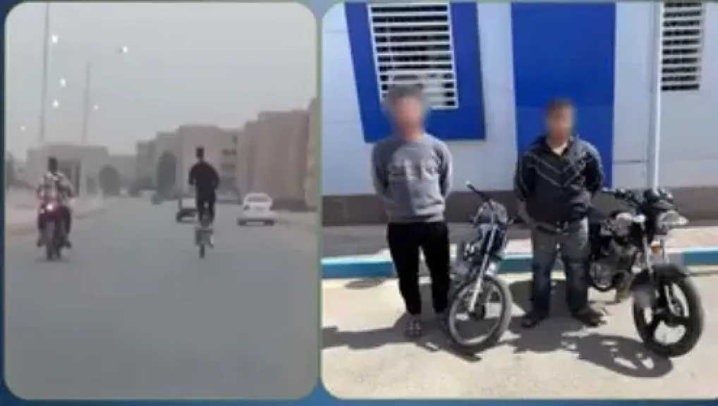 ضبط قائدي دراجتين ناريتين في الشرقية أثناء استعراض خطير على الطريق السريع