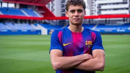 عاجل| الضوء الأخضر يقترب.. حمزة عبدالكريم على أعتاب العودة إلى برشلونة