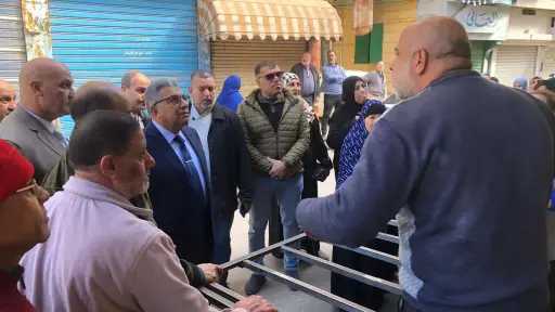 محافظ الدقهلية يتابع حملات التموين المكثفة على المخابز... محافظ الدقهلية يتابع حملات التموين المكثفة على المخابز لضبط الأسواق