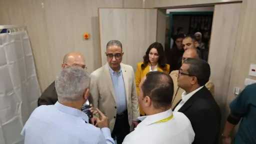محافظ الجيزة يتفقد مستشفى البدرشين المركزي ومركز طب... محافظ الجيزة يتفقد مستشفى البدرشين المركزي ومركز طب الأسرة بدهشور