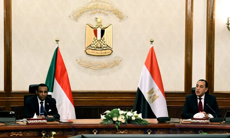 مدبولي يبحث مع مجلس الوزراء الانتقالي للسودان سبل تعزيز العلاقات الثنائية.. ملف نهر النيل الأبرز