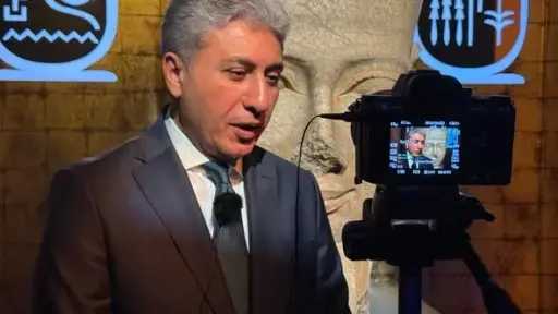 شريف فتحى من لندن: 2026 يشهد زخما سياحيا... شريف فتحى من لندن: 2026 يشهد زخما سياحيا كبيرا.. ومصر تتمتع بتجربة سياحية متكاملة