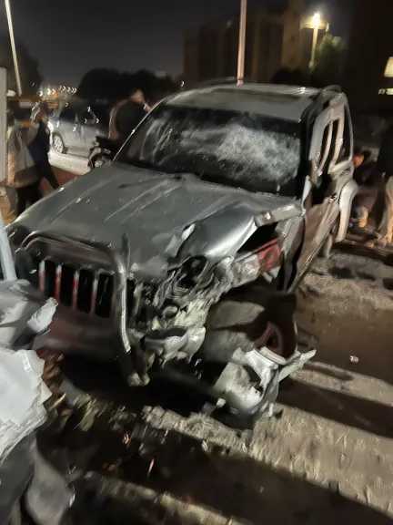 الداخلية تكشف تفاصيل حادث سيارة العلم الإسرائيلي بكرداسة