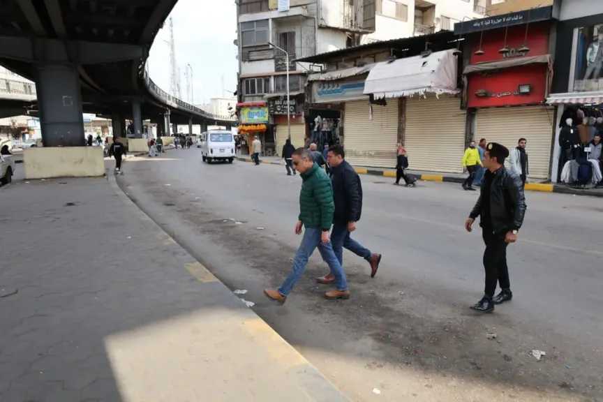 محافظ الجيزة في جولة مفاجئة لرصد الإشغالات وبؤر المخلفات بأحياء جنوب الجيزة