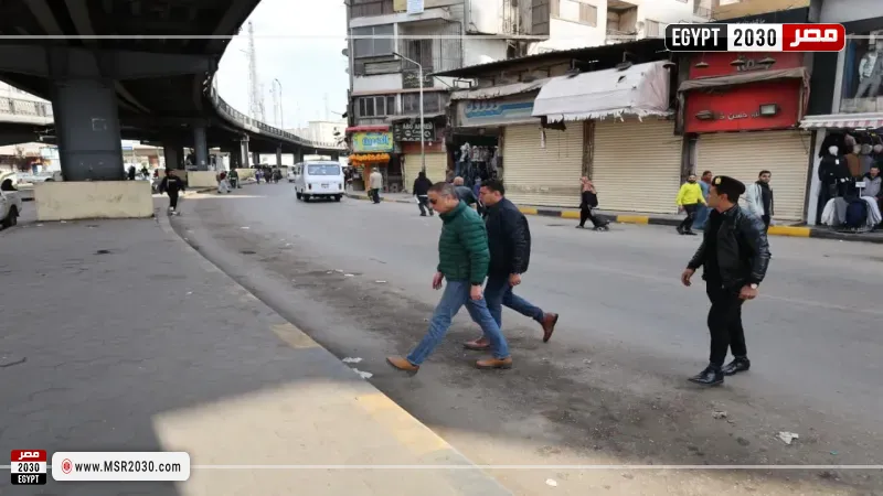 جانب من جولة المحافظ