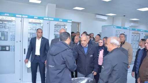 وزير الكهرباء ومحافظ الإسكندرية يتفقدان محطة محولات برج العرب الترفيهية ويشهدان وضع الجهد وإطلاق التيار الجديد