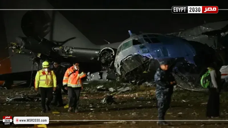 ارتفاع حصيلة قتلى تحطم طائرة عسكرية أثناء الهبوط في بوليفيا إلى 20 شخصا