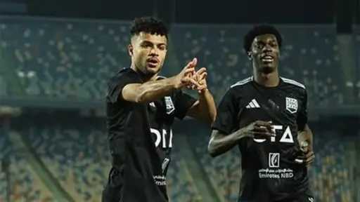 زد يتقدم على الأهلي بهدف مصطفى سعد ميسي في الشوط الأول بالدوري الممتاز