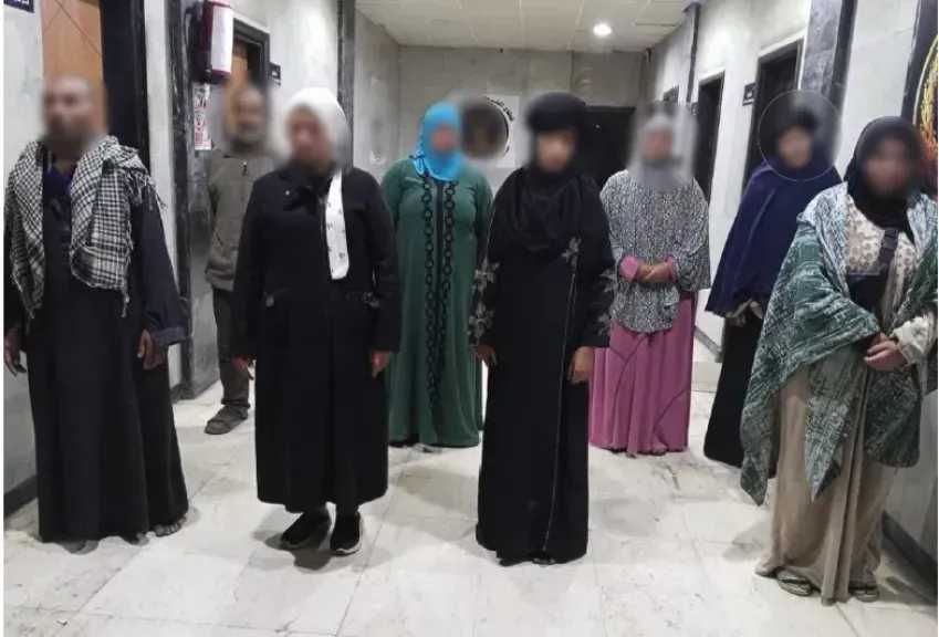 ضبط 15 متهما باستغلال 10 اطفال في أعمال تسول بالجيزة