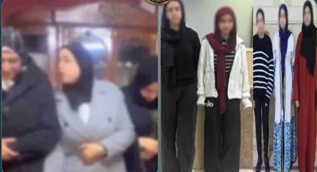 حجز بلوجر وشقيقتها و3 من بناتها على ذمة التحقيق في واقعة تصوير مشهد ساخر عن الصلاة