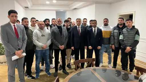 سفير مصر لدى اليونان يستقبل اقارب ضحايا... سفير مصر لدى اليونان يستقبل اقارب ضحايا مركب الهجرة غير الشرعية