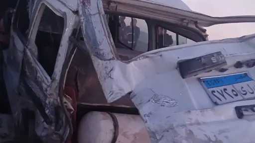 مصرع شخص وإصابة2 آخرين في حادث تصادم بالطريق... مصرع شخص وإصابة2 آخرين في حادث تصادم بالطريق الصحراوي غرب الإسكندرية