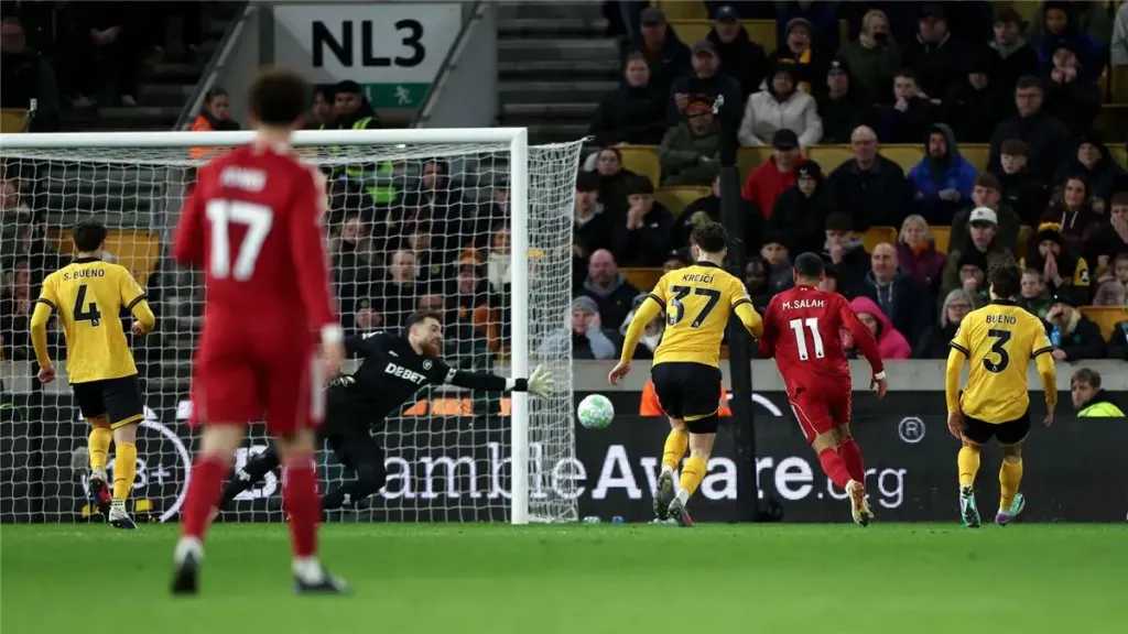 هدف محمد صلاح لا يكفي.. ليفربول يسقط أمام ولفرهامبتون في الدوري الإنجليزي