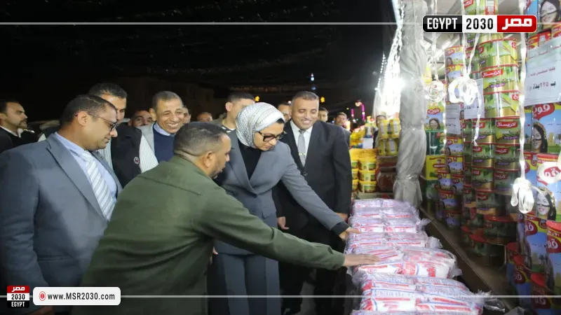 جانب من جولة محافظ الوادي الجديد