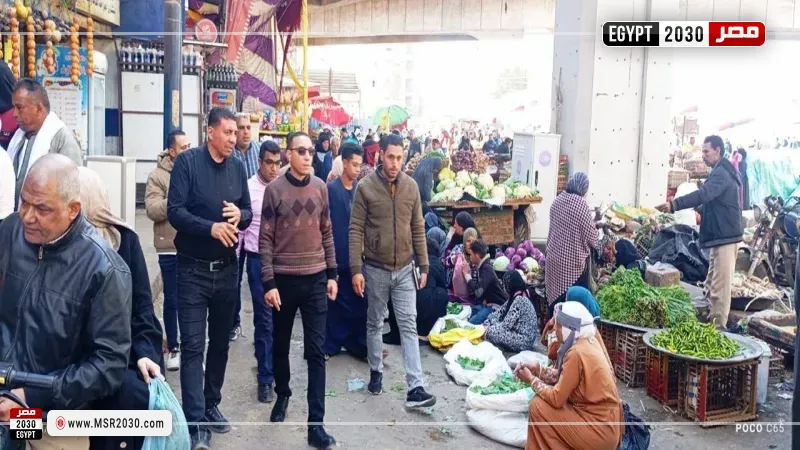 جانب من جولة نائب المحافظ