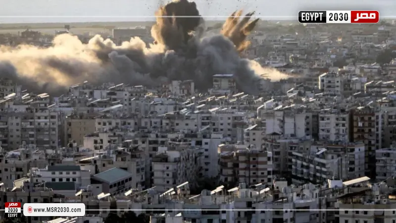 قصف الضاحية الجنوبية لبيروت