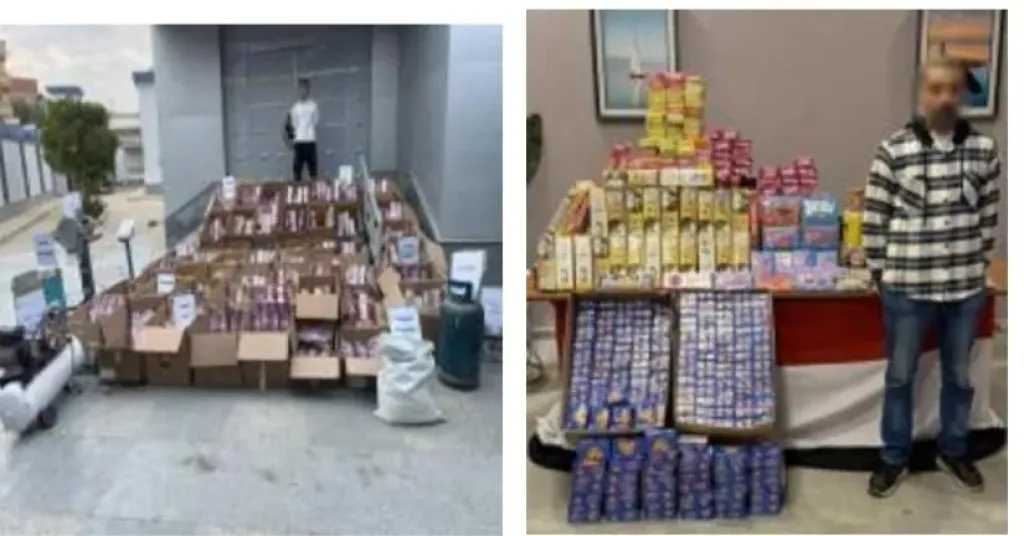 الأمن العام يضبط أكثر من مليون قطعة ألعاب نارية