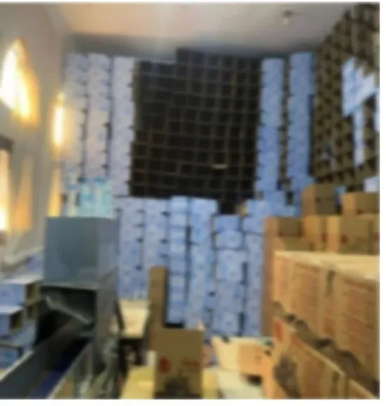 مصنع بدون ترخيص 