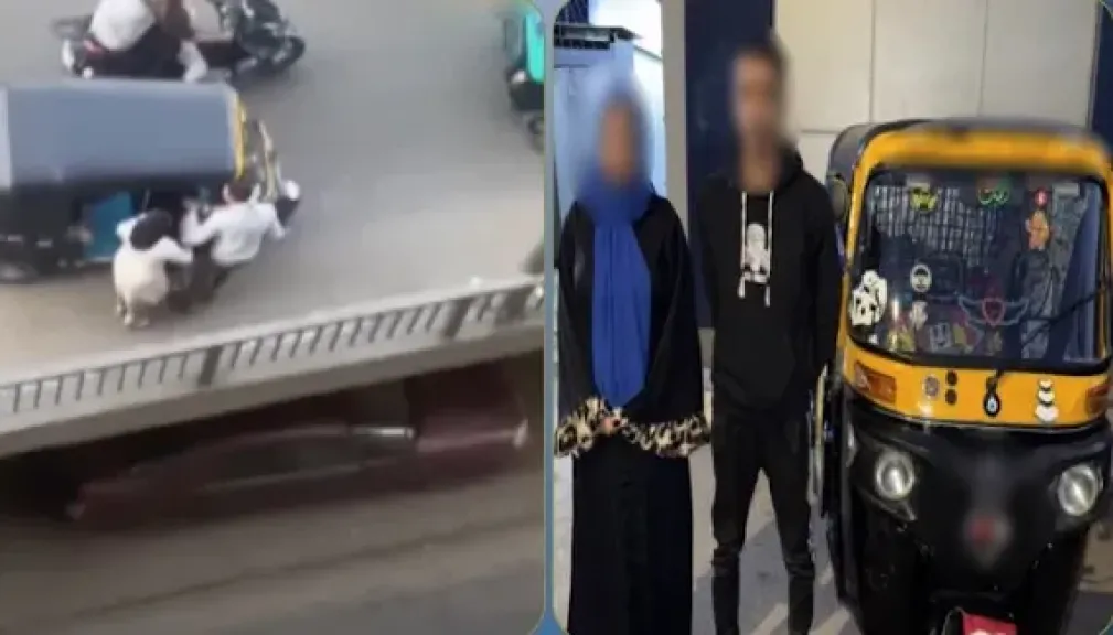 المتهمين فى فيديو الشرابية