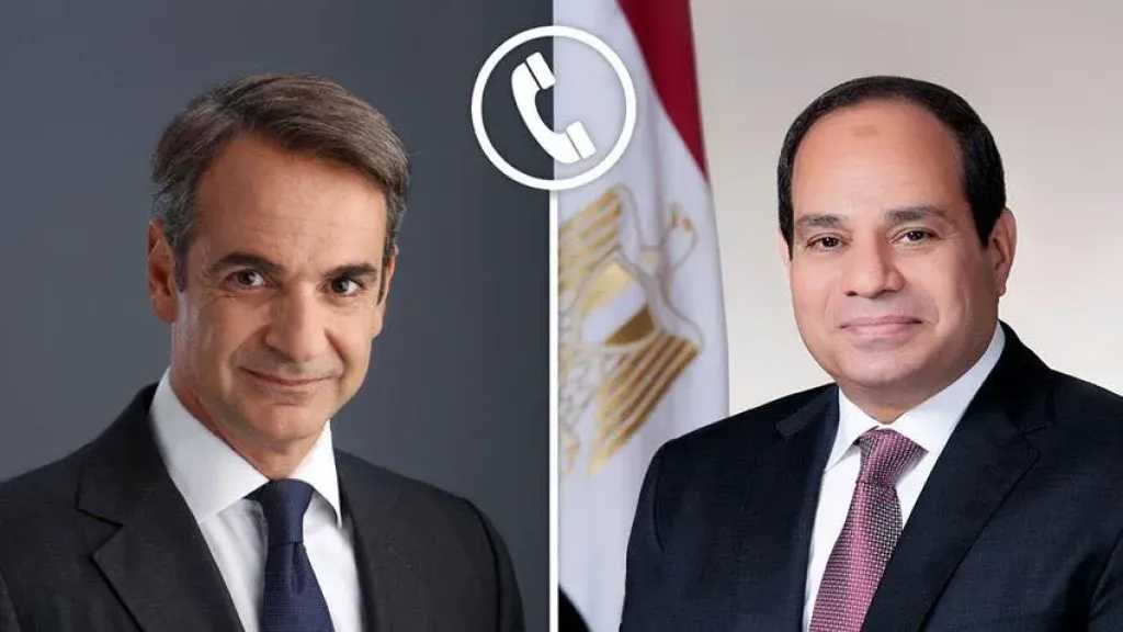 السيسي لرئيس وزراء اليونان: مصر ترفض الاعتداءات الإيرانية على الدول العربية وتدعو لوقف الحرب