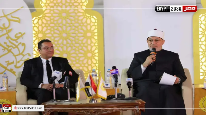 مفتي الجمهورية: الشباب أمل المستقبل.. وترسيخ القيم أساس بناء مجتمع قوي