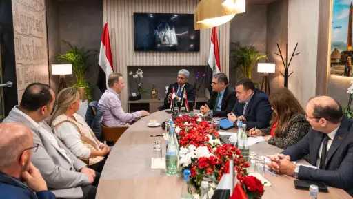 وزير السياحة يلتقي بقيادات الاتحاد الفيدرالي لصناعة السياحة الألمانية وكبار منظمي الرحلات العاملين بالسوق الألماني والأوروبي