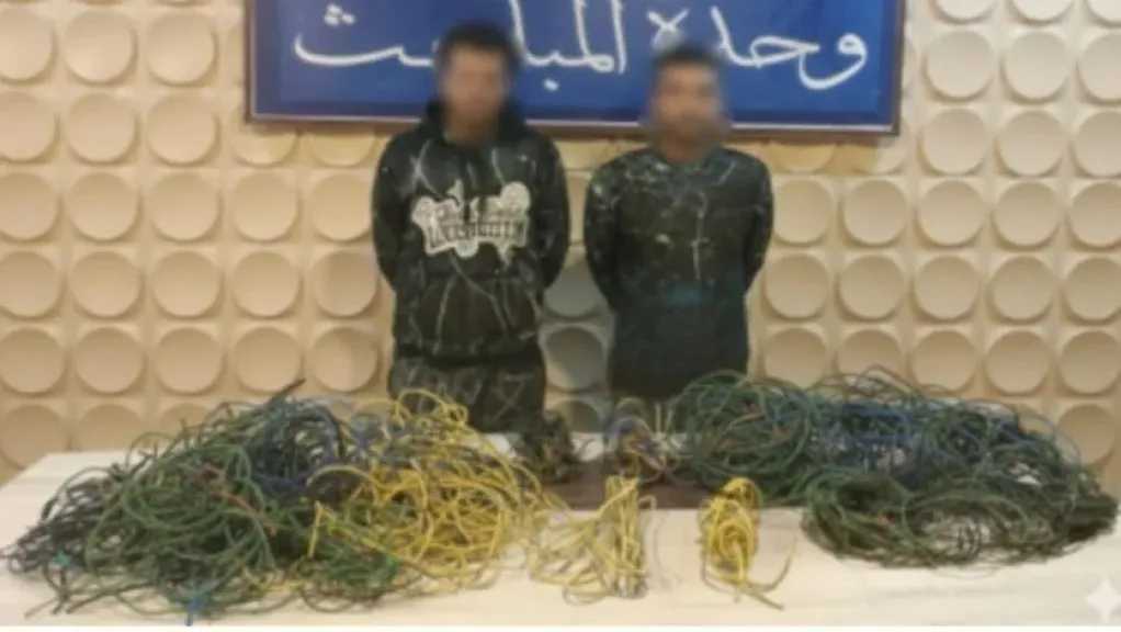 نفذ 6 جرائم ..ضبط سارق الأسلاك الكهربائية من الشقق بمدينة بدر