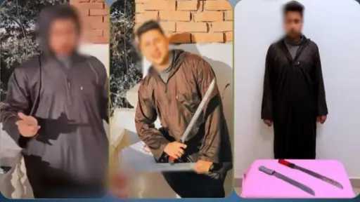 ضبط عاطل ببني سويف بعد نشره صورًا بأسلحة بيضاء للتحريض على البلطجة عبر مواقع التواصل