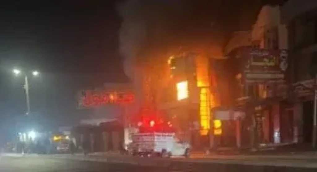 السيطرة على حريق داخل مخزن مفروشات بميدان المسلة في الفيوم