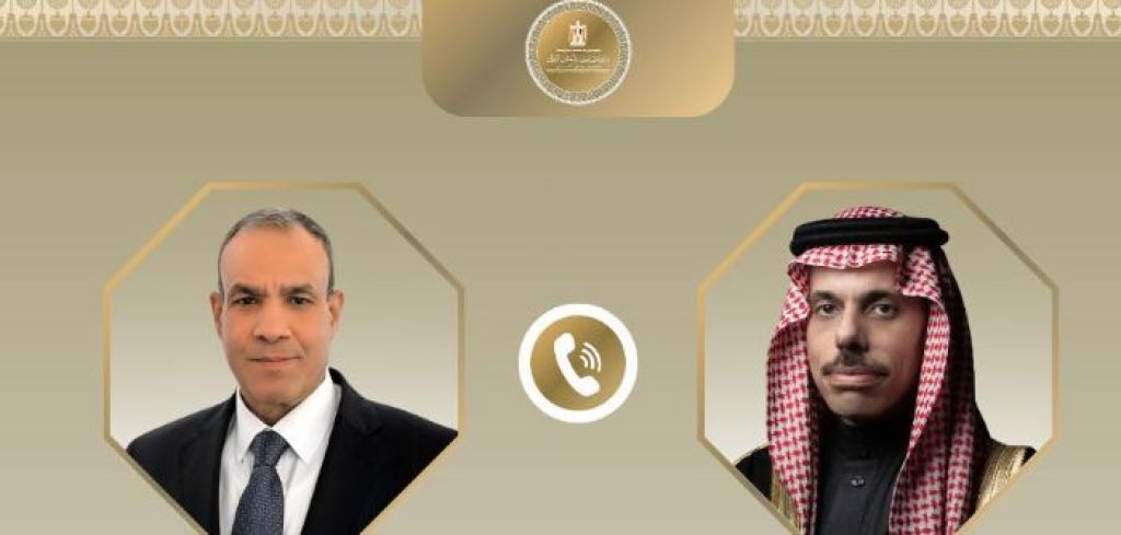 وزير الخارجية ونظيره السعودي
