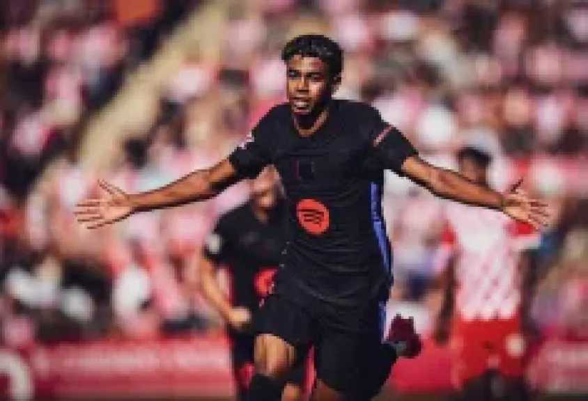 لامين يامال يحطم رقمه القياسي مع برشلونة هذا الموسم