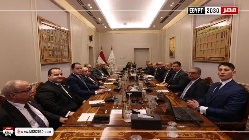 وزير العدل يستقبل رئيس وأعضاء اللجنة التشريعية بمجلس الشيوخ