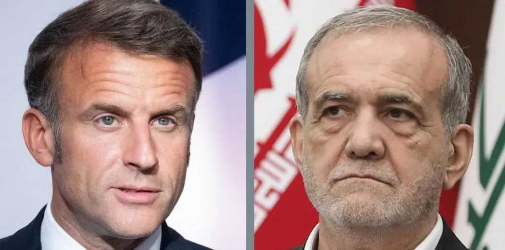 أول مسئول غربي يتحدث مع رئيس إيران.. ماذا دار بين ماكرون وبزشكيان؟